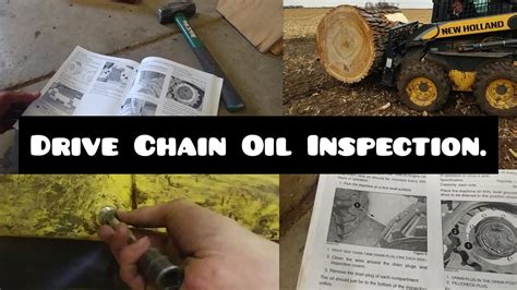 john deere chain case oil problems